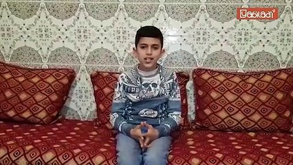 الحموتي بلال مخترع صغير السن من وجدة