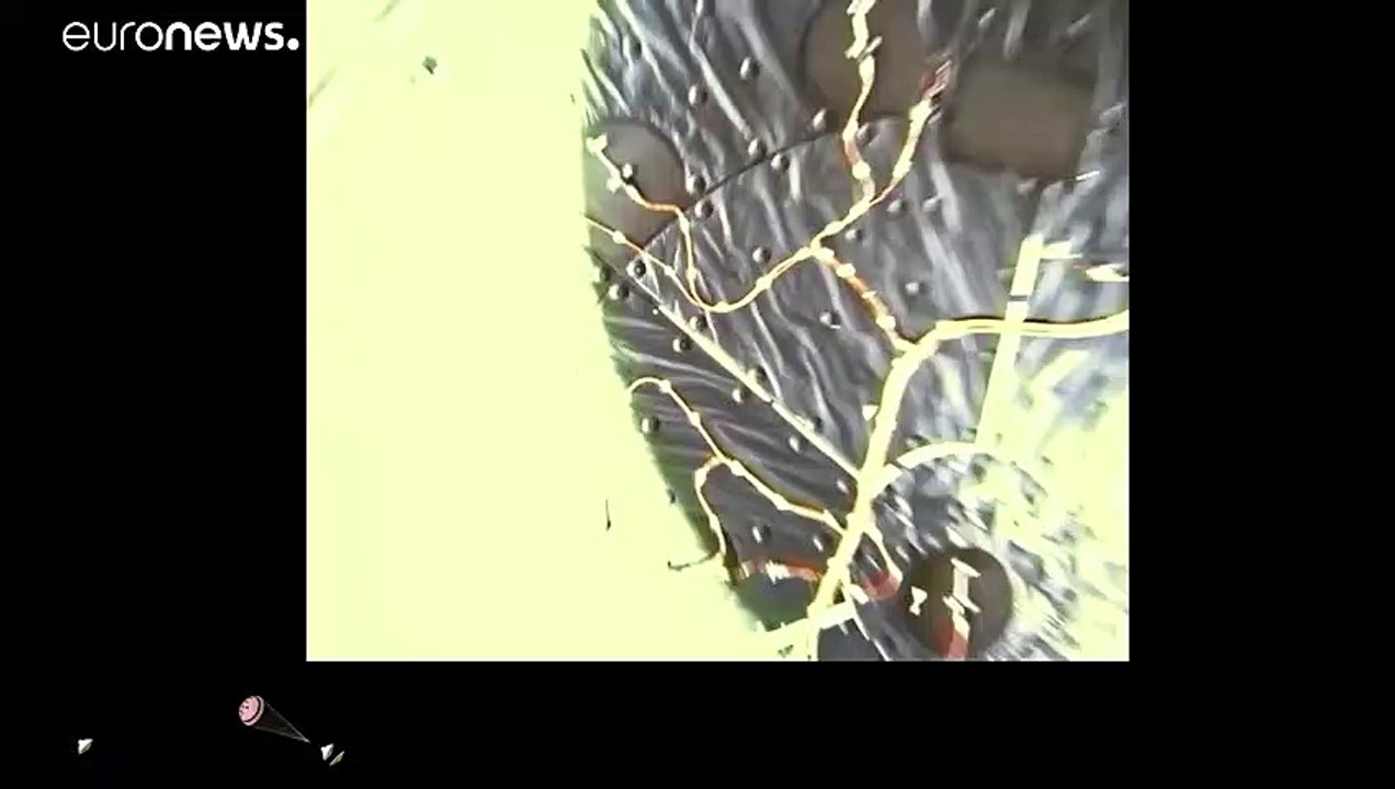 Spektakuläre Bilder von der Landung auf der Marsoberfläche