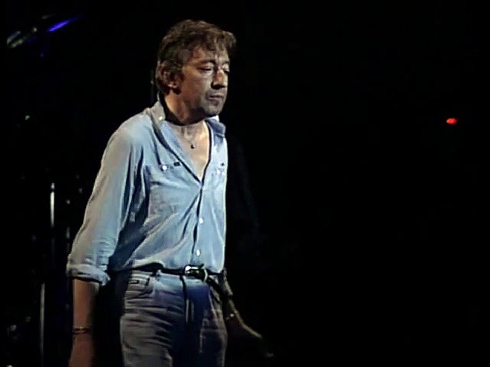 Serge Gainsbourg - Je suis venu te dire que je m'en vais (live)