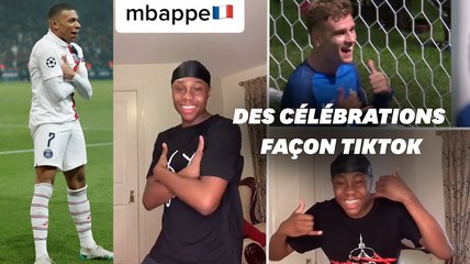 Il imite les célébrations des footballeurs et cartonne sur TikTok