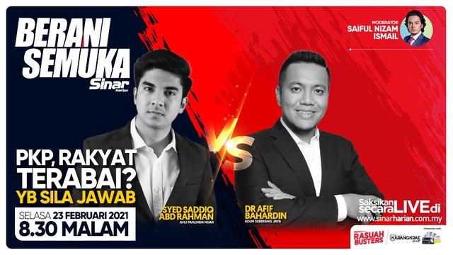 [LIVE] BERANI SEMUKA: PKP, rakyat terabai? YB sila jawab