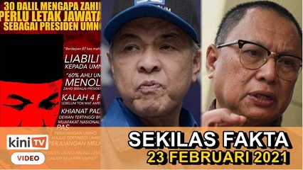 Download Video: SEKILAS FAKTA: Buku ‘30 Dalil’ angkara menteri Umno?, Zahid mahu tebas ‘lalang’, Puad ajak PM debat