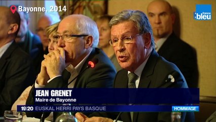 Mort de Jean Grenet : Bayonne "chevillé au corps"