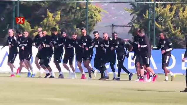 Beşiktaş, Denizlispor maçı hazırlıklarını sürdürdü