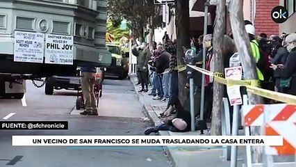 Decide mudarse de barrio en San Francisco y se ahorra meterlo todo en cajas: traslada la casa entera