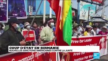 Coup d'État en Birmanie : nouvelles sanctions américaines contre la junte