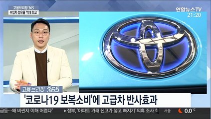 [고용브리핑365] 수입차 점유율 '역대 최고'