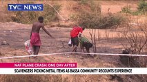 NAF plane crash: Scavengers picking metal items as Bassa community recounts experience
