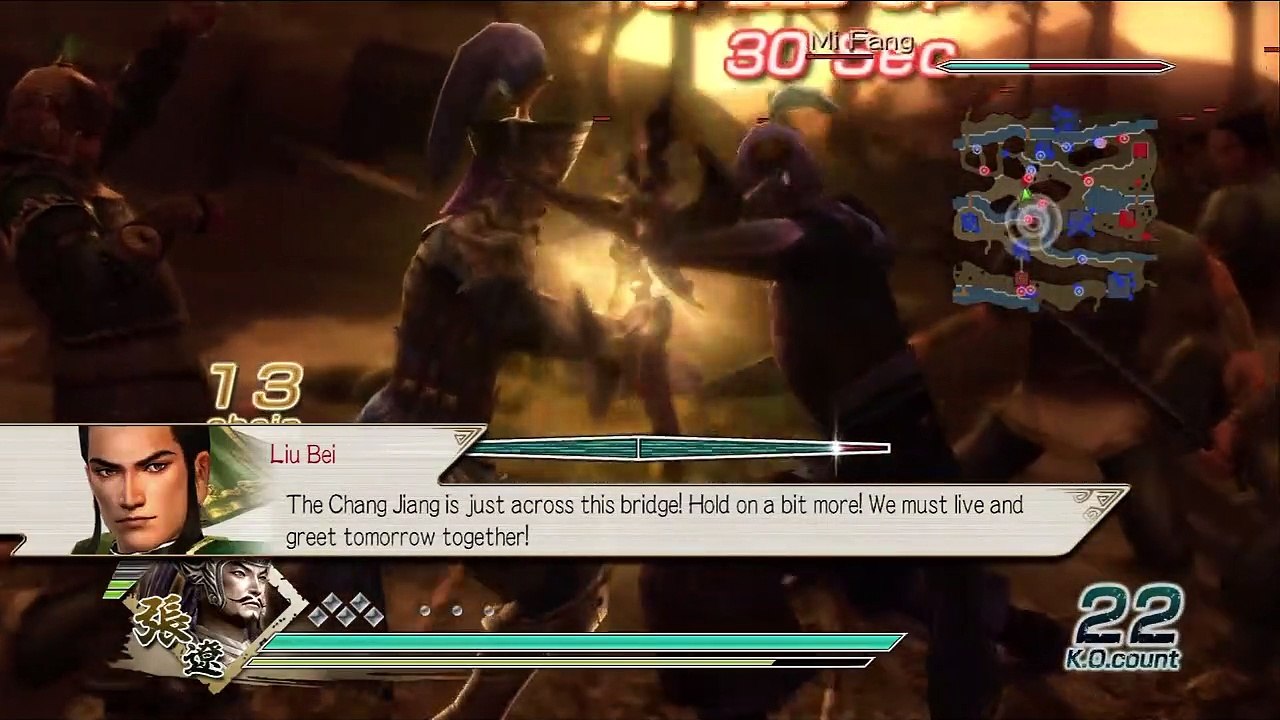 Dynasty Warriors 6 Zhang Liao Ep. 2 Chapter 2 - Battle Of Chang Ban (Eng. Ver)