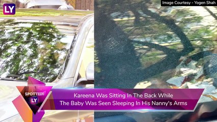 Kareena Kapoor, Saif Ali Khan & Taimur Bring Baby Boy Home; Little Boy Seen Sleeping In Nanny’s Arms