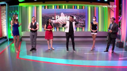 Kerley fue sorprendida bailando muy entretenida durante los cortes de La Revista