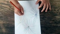 Apprendre à dessiner un feu d'artifice - En peinture