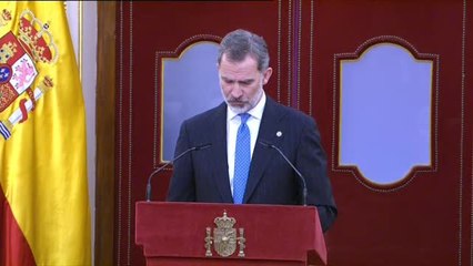 Felipe VI destaca la "firmeza y autoridad determinantes" de su padre el 23F