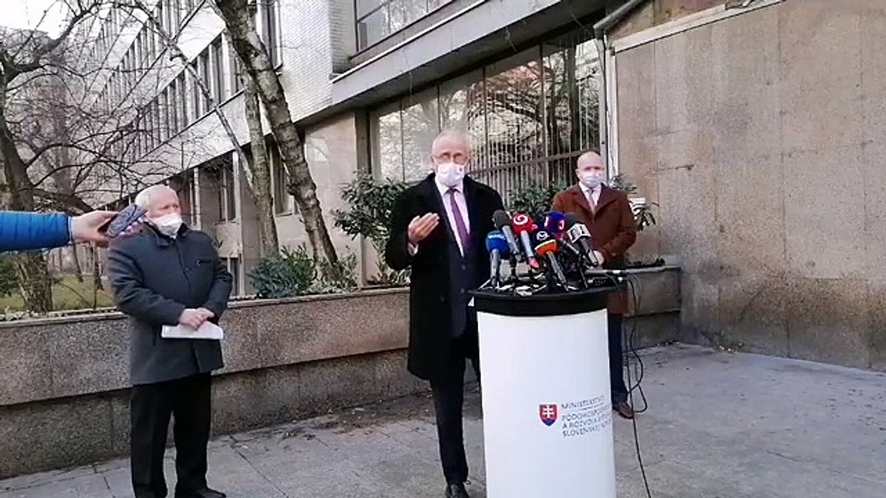 ZÁZNAM: TK ministra pôdohospodárstva a rozvoja vidieka SR Jána Mičovského