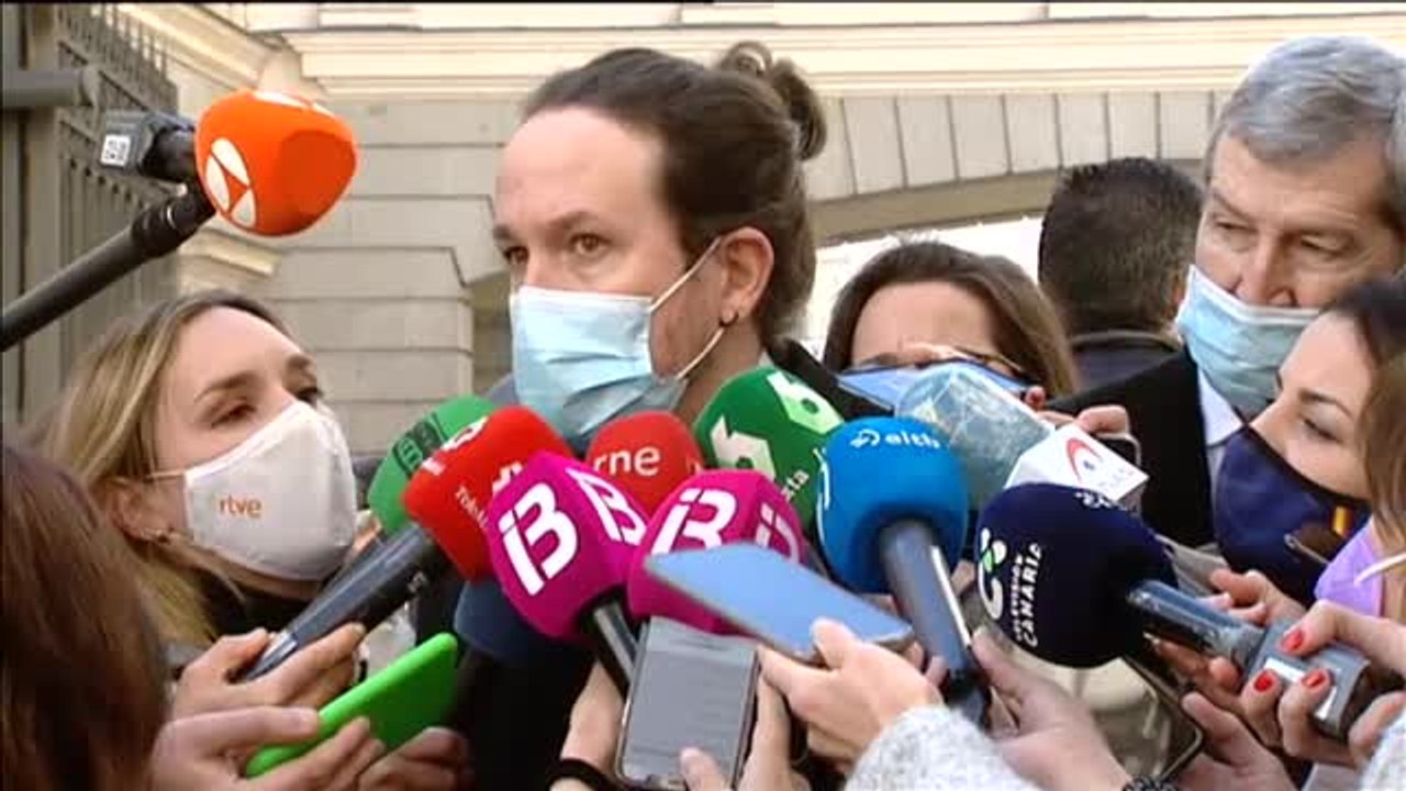 Iglesias: "Es un error tensionar el Gobierno planteando que se puede incumplir un acuerdo o traicionar la palabra dada"