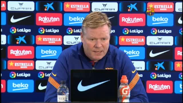 Koeman: Creo que todavía podemos luchar por el campeonato