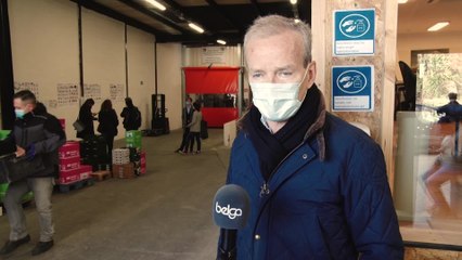 La demande en hausse de 15% depuis le début de la crise à la banque alimentaire de Bruxelles-Brabant (Pierre Labouverie)