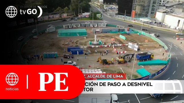 Inician construcción de paso a desnivel en el Óvalo Monitor | Primera Edición
