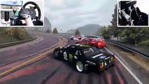 If Ken Block Plays CarX Drift Racing! - Climbkhana in Hoonicorn V2 _ Steering Wheel + Pedals Setup!