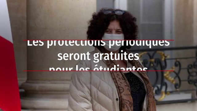 Les protections périodiques seront gratuites pour les étudiantes