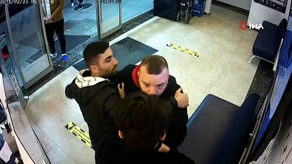 Hemşireye saldırı anı kamerada