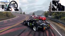 If Ken Block Plays CarX Drift Racing! - Climbkhana in Hoonicorn V2 _ Steering Wheel + Pedals Setup!