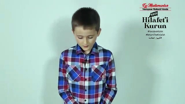 Hizb-ut Tahrir'den hilafetin 100. yılı videosu; çocuklara hilafet çağrısı yaptırıldı