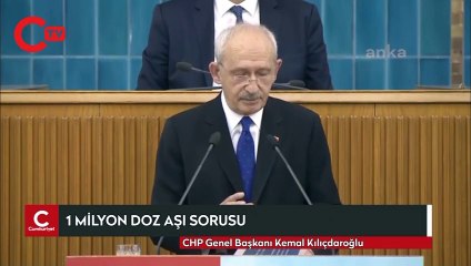 Kılıçdaroğlu'ndan 1 milyon doz ücretsiz aşı sorusu