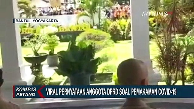 Relawan Gelar Aksi Protes atas Pernyataan Kontroversial Anggota DPRD Bantul Soal Pemakaman Covid-19