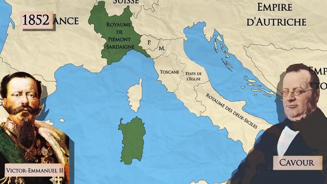 L'unification de l'Italie (1815-1870)
