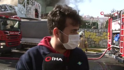 Beylikdüzü'nde şarkıcı Çılgın Sedat'ın evinde yangın çıktı
