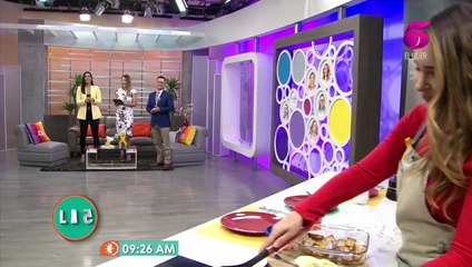 Kritza Pérez reacciona ante el comentario de Jean Paul Irías sobre que piensa  en ella cuando escucha a Marc Anthony