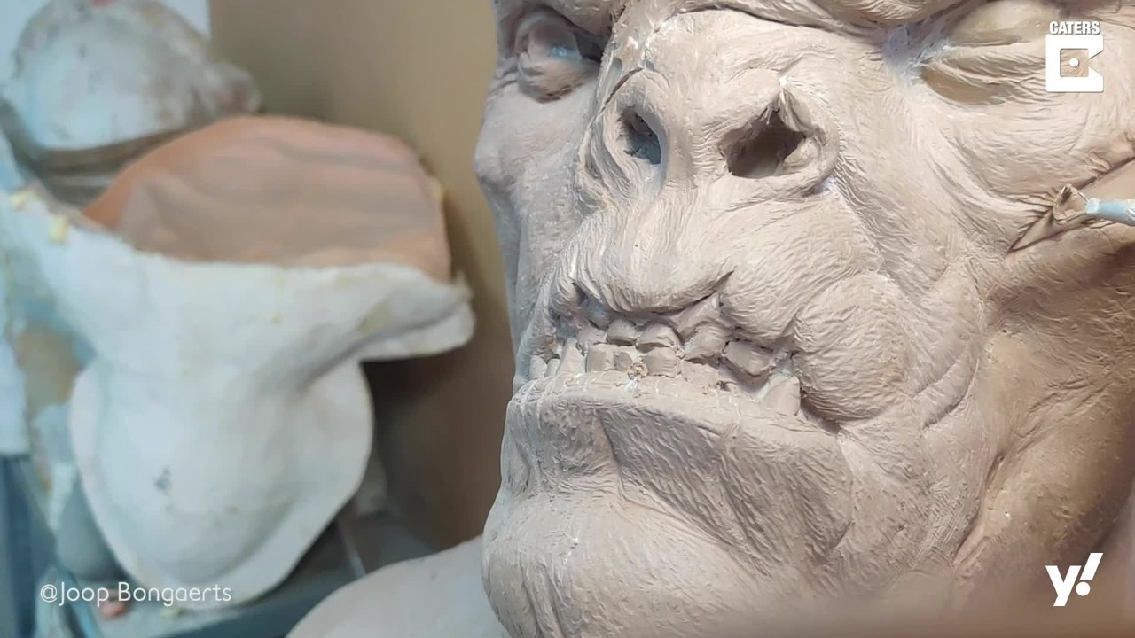 Künstler modelliert Filmbösewichte nach