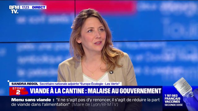 Menus uniques à Lyon: pour Sandra Regol, c'est un débat minable