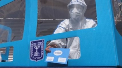 Israel prepara centros de votación especiales para personas con coronavirus