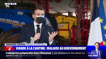 Story 2 : La polémique sur la viande à la cantine provoque un malaise au gouvernement - 23/02