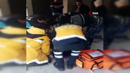 Asansör boşluğuna düşen inşaat işçisi ağır yaralandı