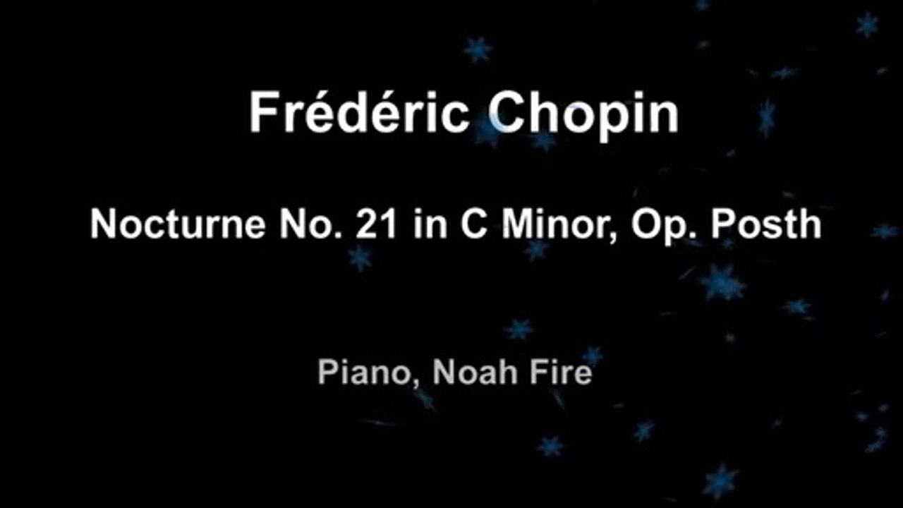Chopin Nocturne No. 21 Op. Posth