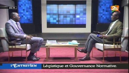 SUIVEZ L'ENTRETIEN _ LÉGISTIQUE ET GOUVERNANCE NORMATIVE _ LUNDI 22 FEVRIER 2021