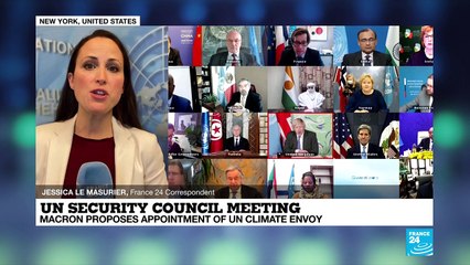 'Climate change a threat to global security,' David Attenborough tells UN