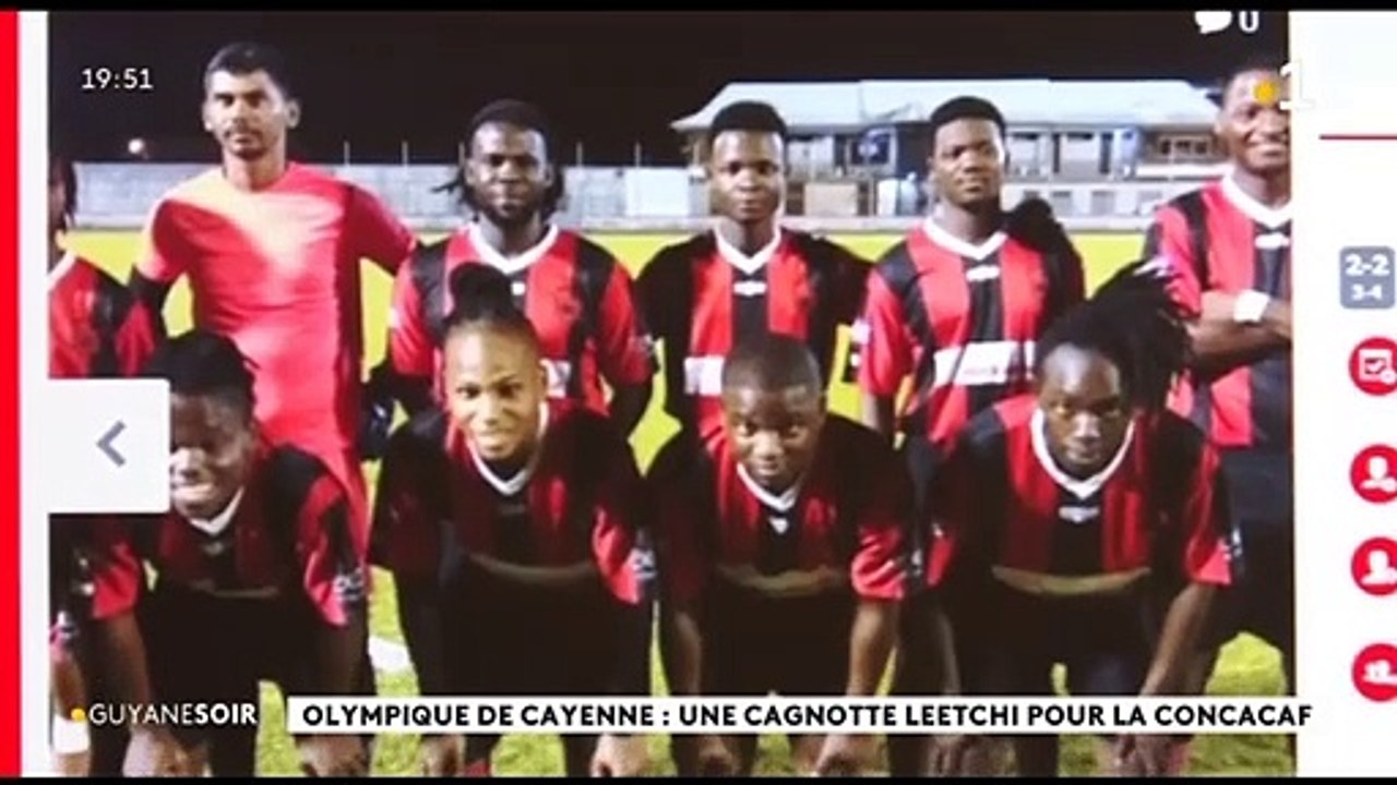 REPORTAGE GUYANE 1ère / La CONCACAF vient de nous informer que la compétition aura lieu à CURACAO du 23/04 au 02/05/2021.