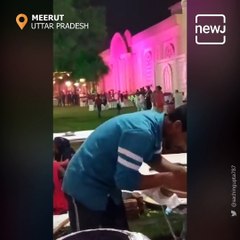 Man Caught Spitting On Food He Was Preparing For Wedding Guests