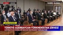 Son Dakika! Türkiye-Azerbaycan-Türkmenistan zirvesi sonrası bakanlar açıklama yaptı