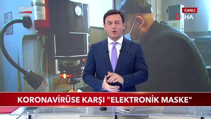 Koronavirüse Karşı Yerli ve Milli "Elektronik Maske"