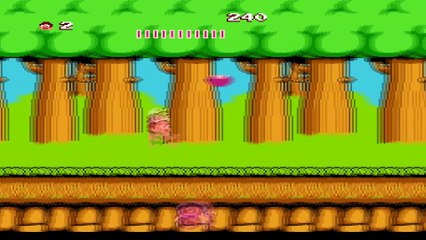 INCREDIBLE ADVENTURE ISLAND (NES) GAMEPLAY