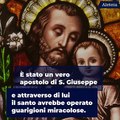 La preghiera con la medaglia di San Giuseppe