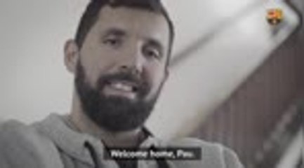 Télécharger la video: Mirotic welcomes Pau Gasol back to Barcelona