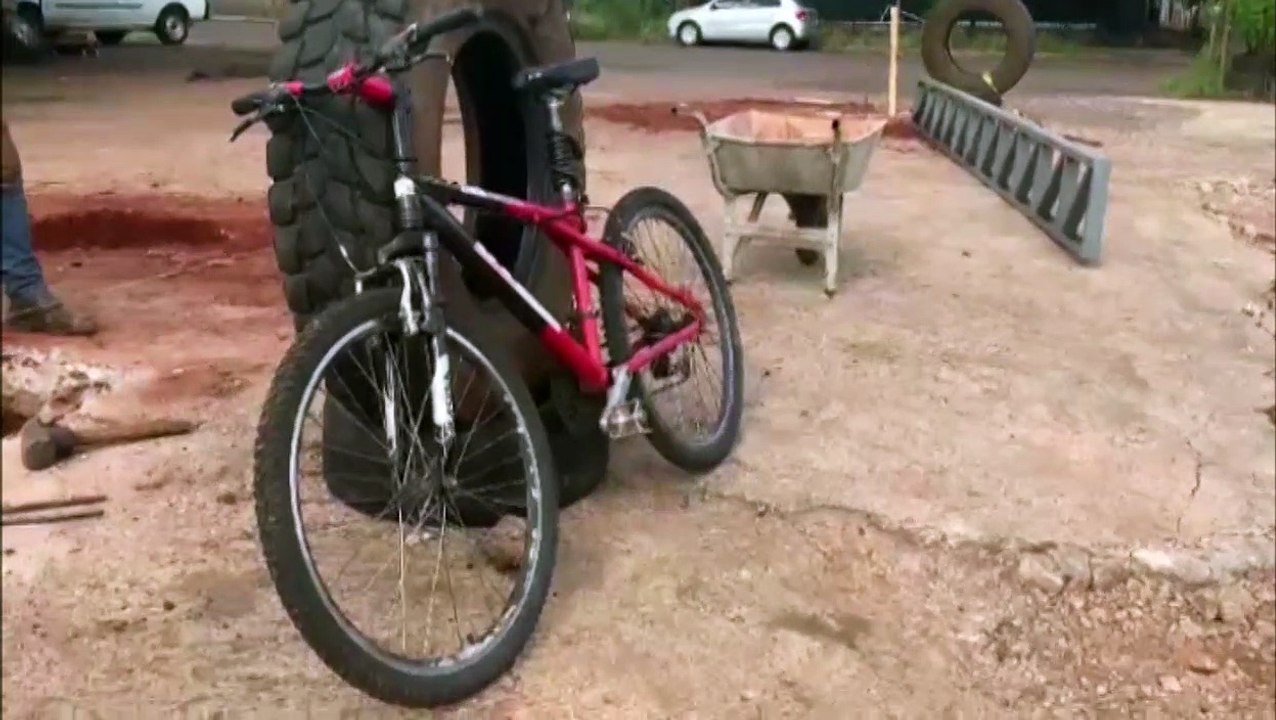 Rapaz de 25 anos fica ferido ao sofrer queda de bicicleta no Bairro Maria Luiza