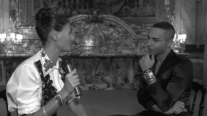 Balmain Designer Olivier Rousteing Prefers Bad Hair Over Bad Makeup