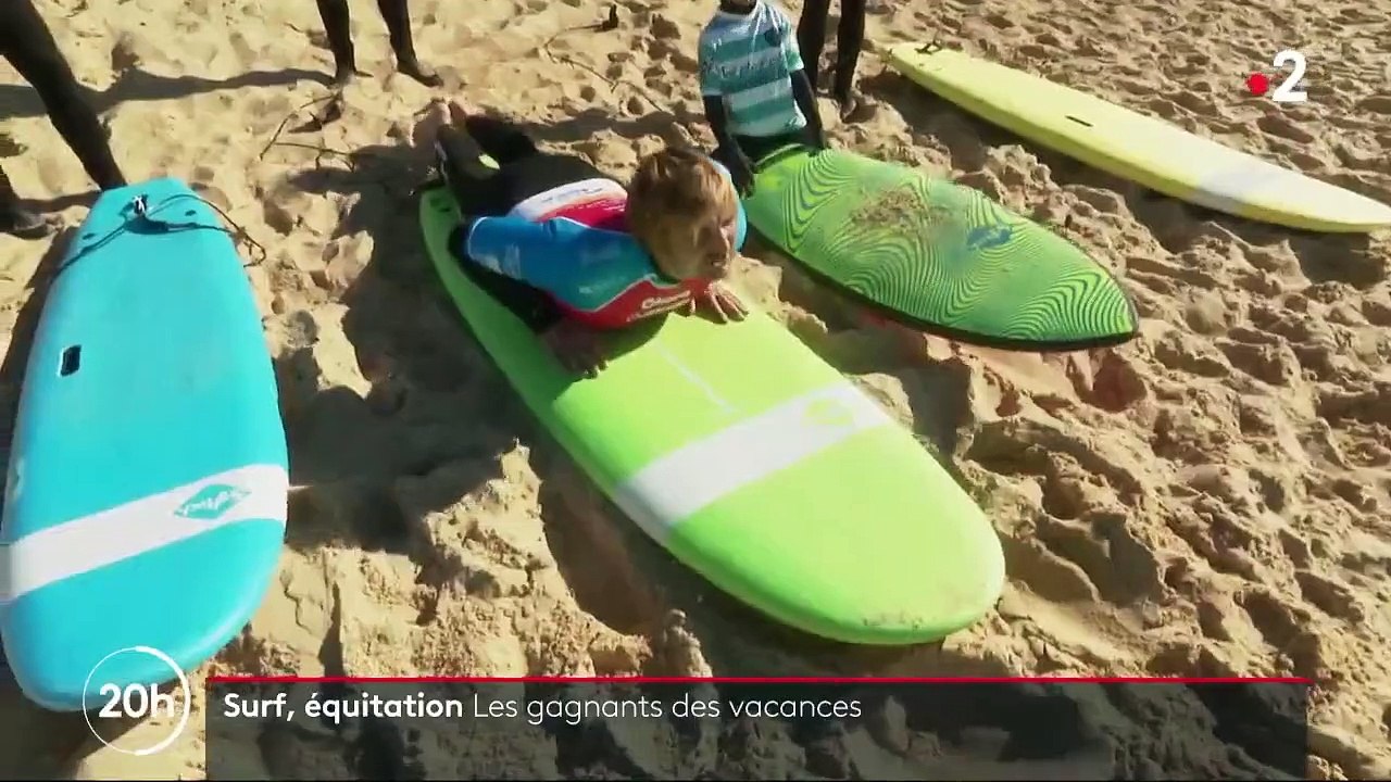 Vacances d'hiver : le surf et l'équitation ont le vent en poupe